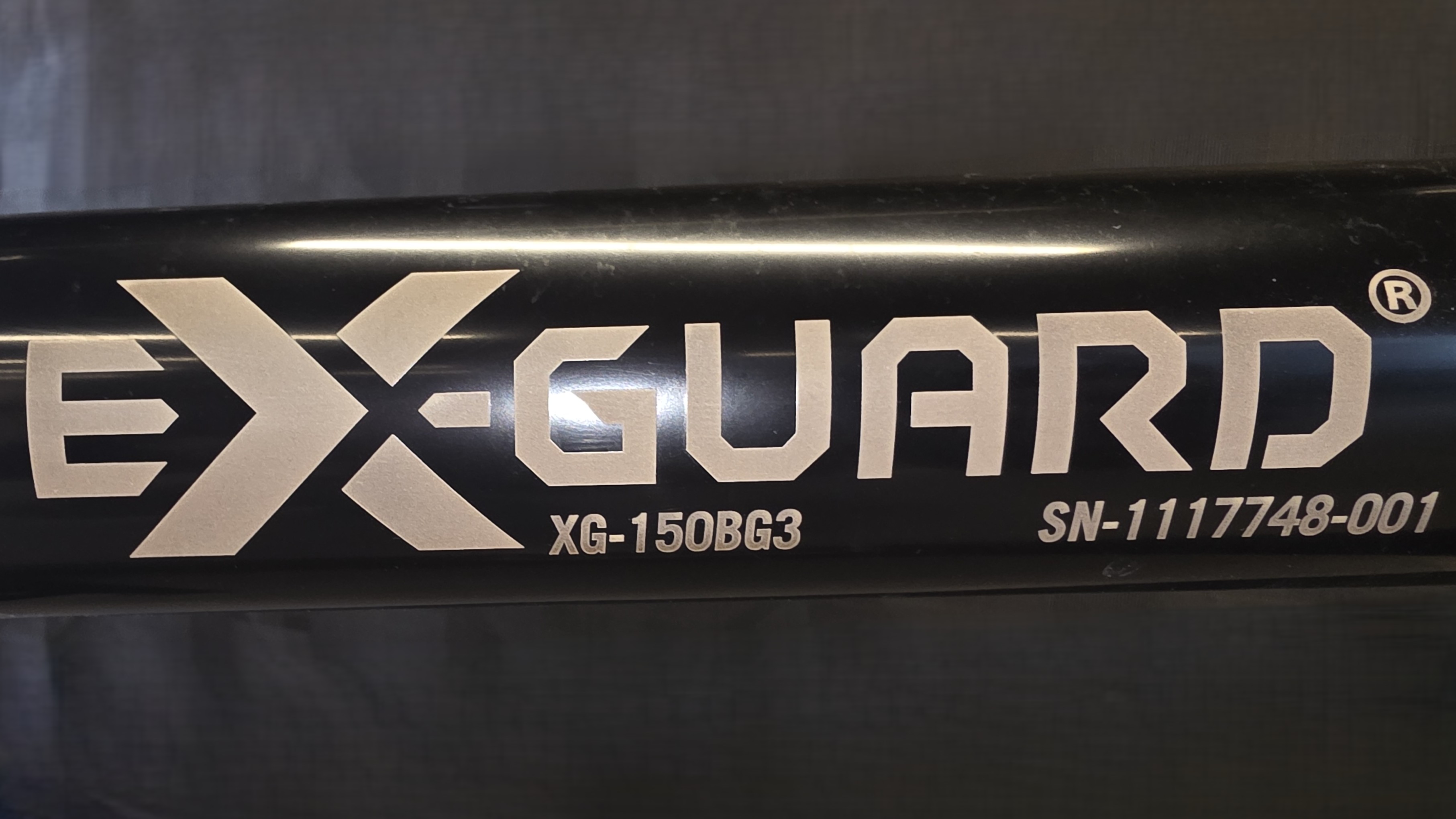 Where do I find my Ex-Guard serial number?